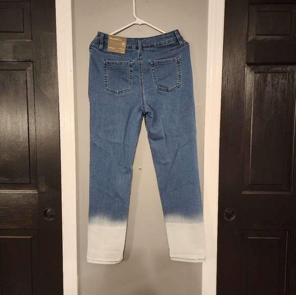 Style & Co Two Tone Jeans Size 8P - Picture 4 of 4